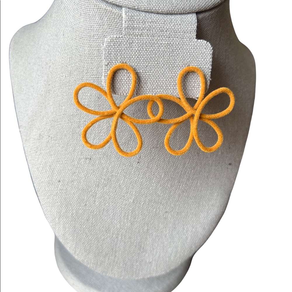 COPY - Felt Flower Earrings